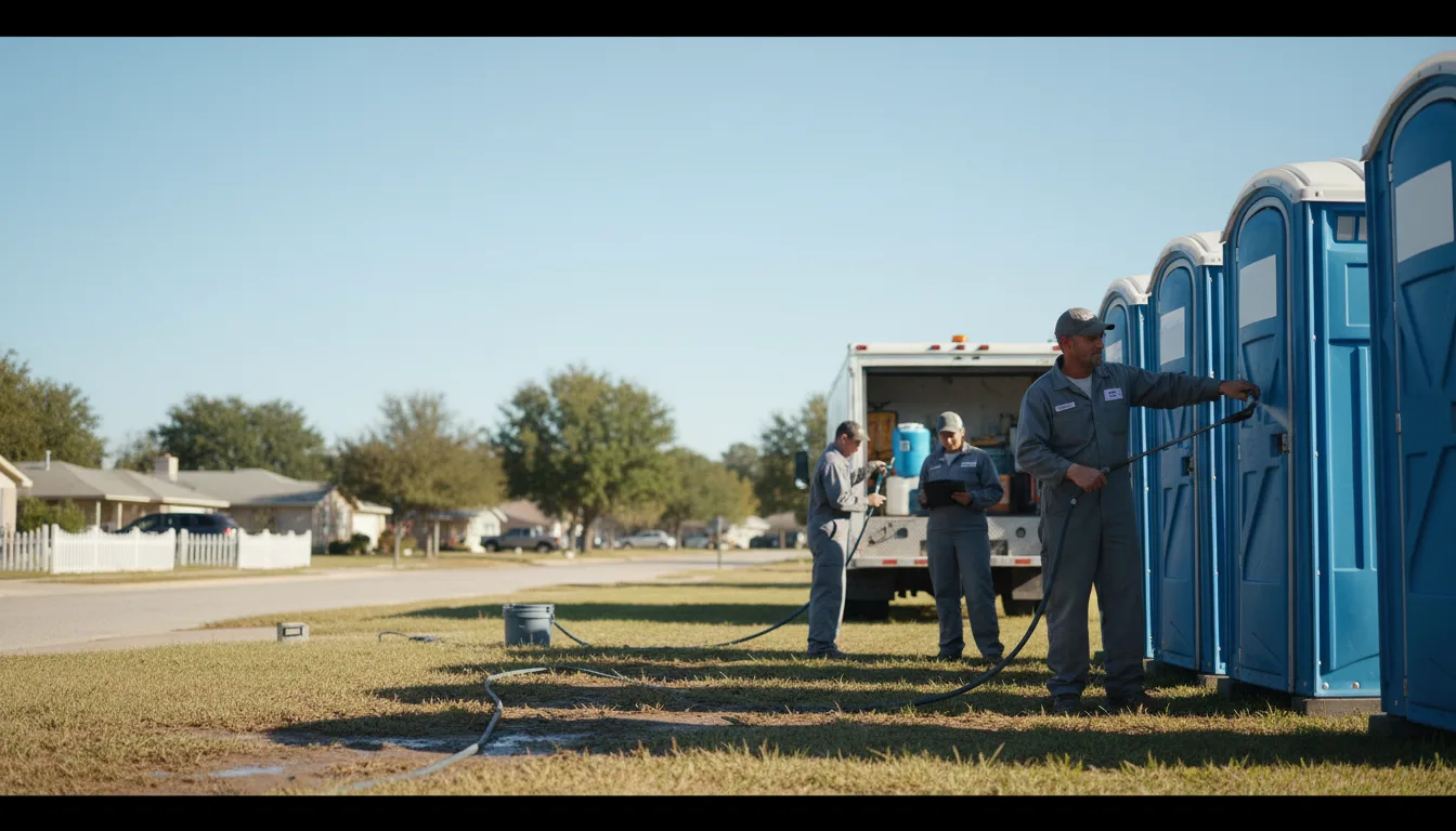 Long-Term Portable Toilet Rental in Galloway, OH near me
